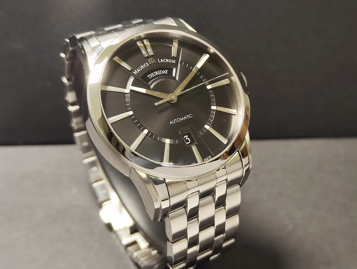 艾美 奔濤系列 黑色面盤 錶徑40mm 自動上鍊 原廠鋼帶 PT6158~原廠盒裝 圖2