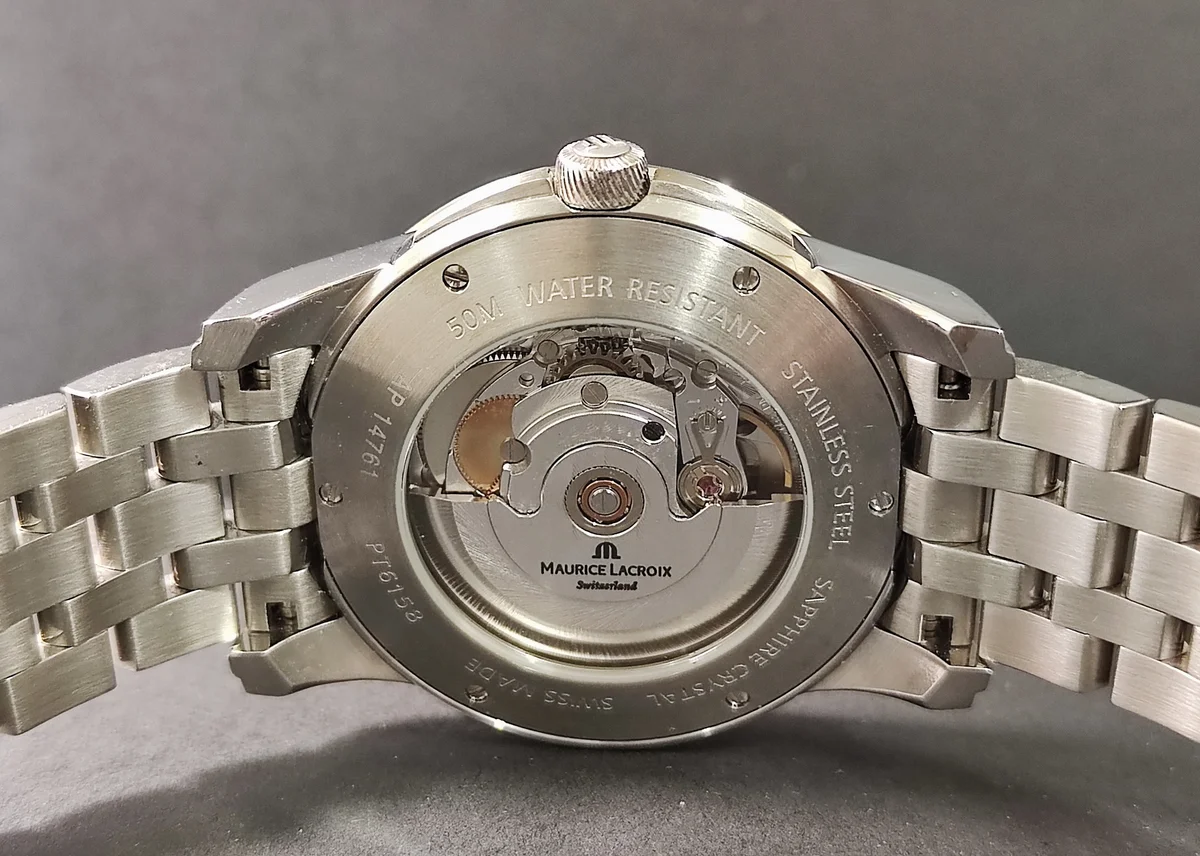 艾美 奔濤系列 黑色面盤 錶徑40mm 自動上鍊 原廠鋼帶 PT6158~原廠盒裝 圖5