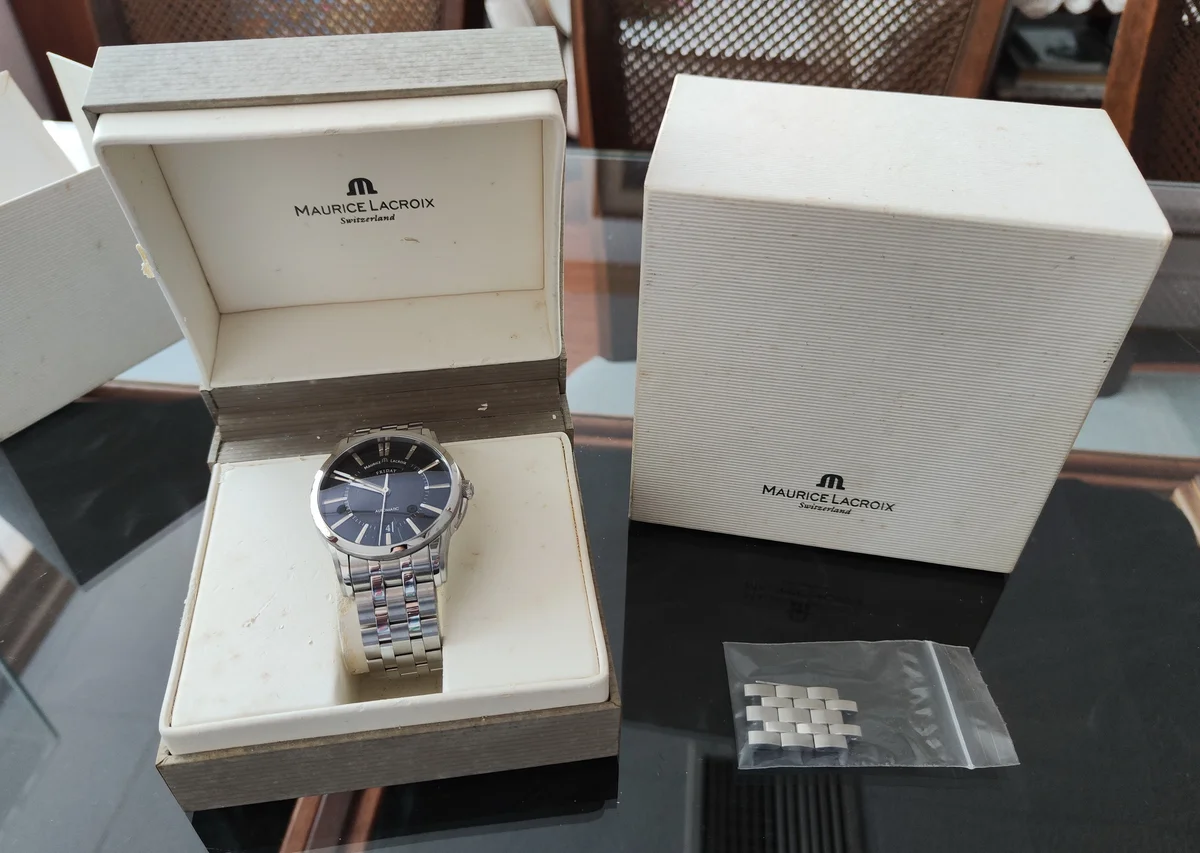 艾美 奔濤系列 黑色面盤 錶徑40mm 自動上鍊 原廠鋼帶 PT6158~原廠盒裝 圖9